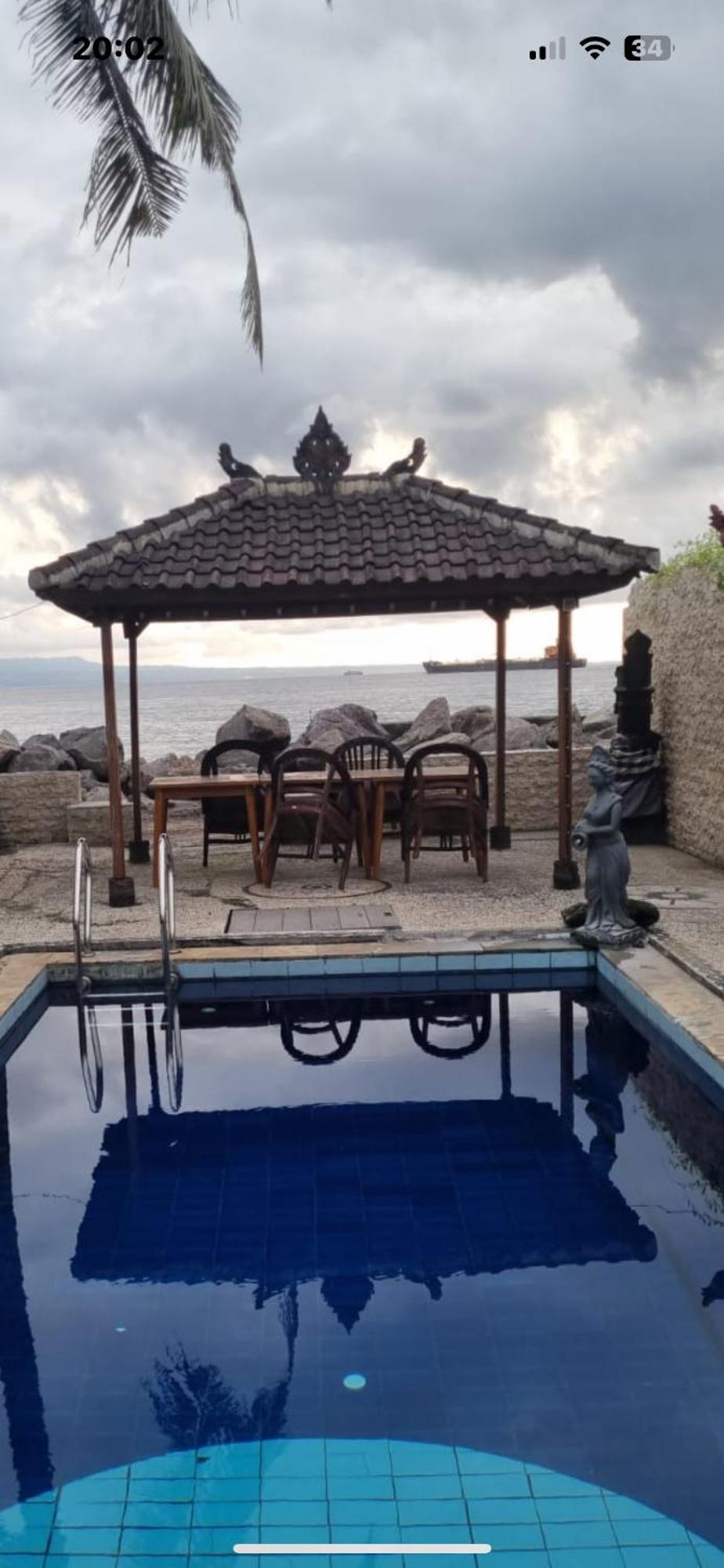 Catra Homestay Beach Apartments Candidasa Esterno foto